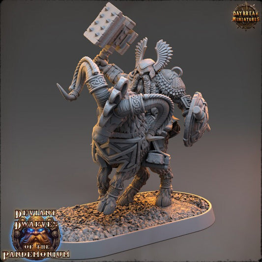 Trazdak Darkbane - Deviant Dwarves of the Pandemonium - Unpainted Miniature