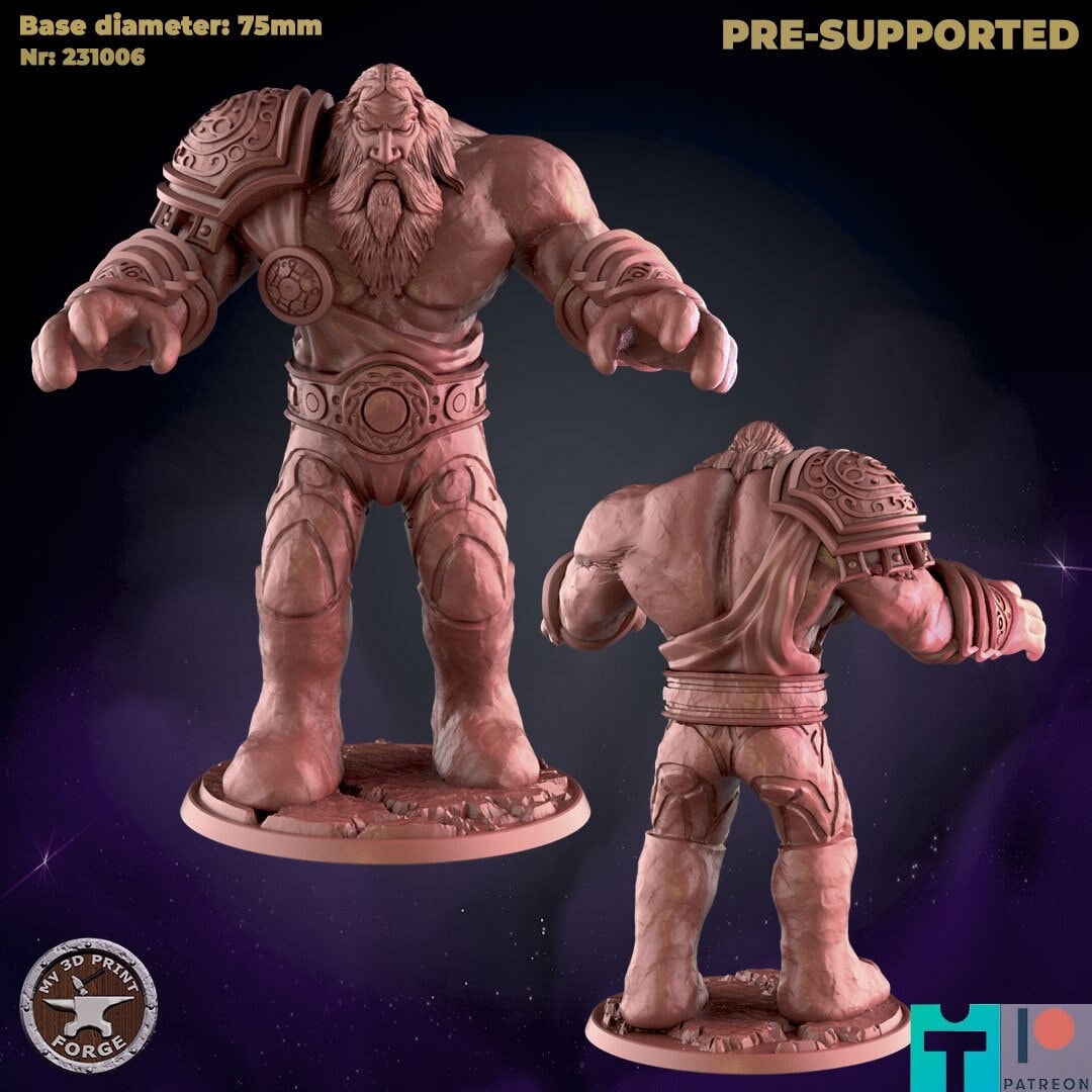 Stone Titan - Unpainted Miniature