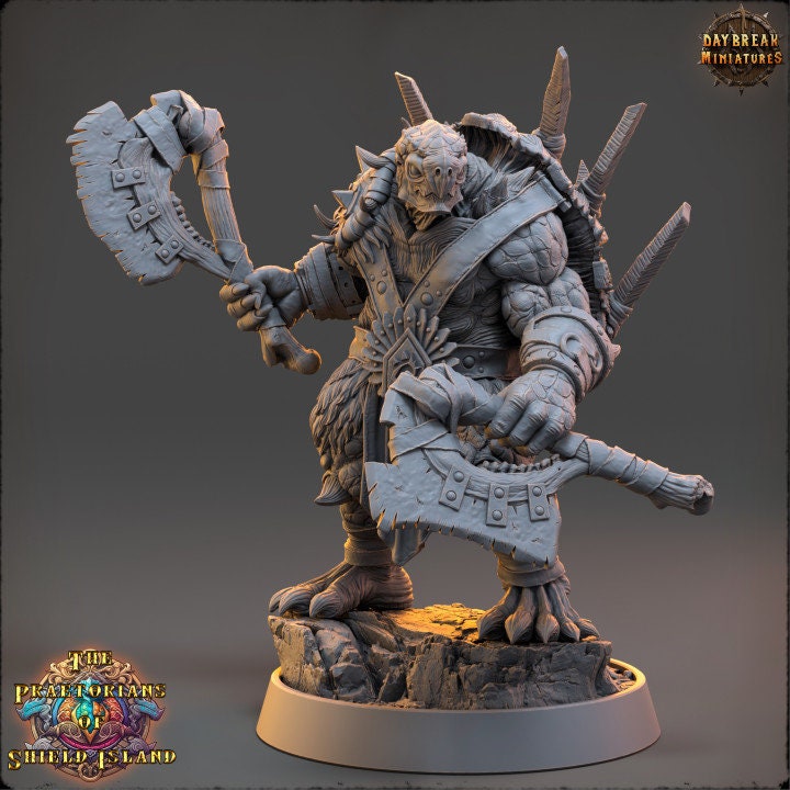 Fimag - The Praetorians of Shield Island - Unpainted Miniature