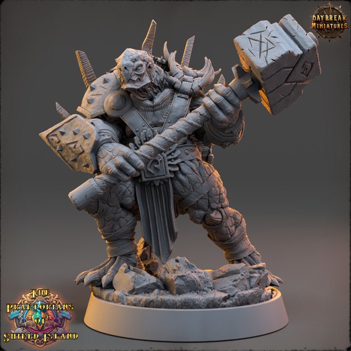 Mannyg - The Praetorians of Shield Island - Unpainted Miniature