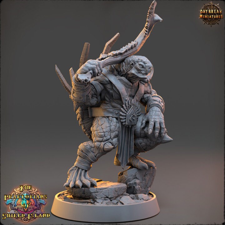 Zannag - The Praetorians of Shield Island - Unpainted Miniature