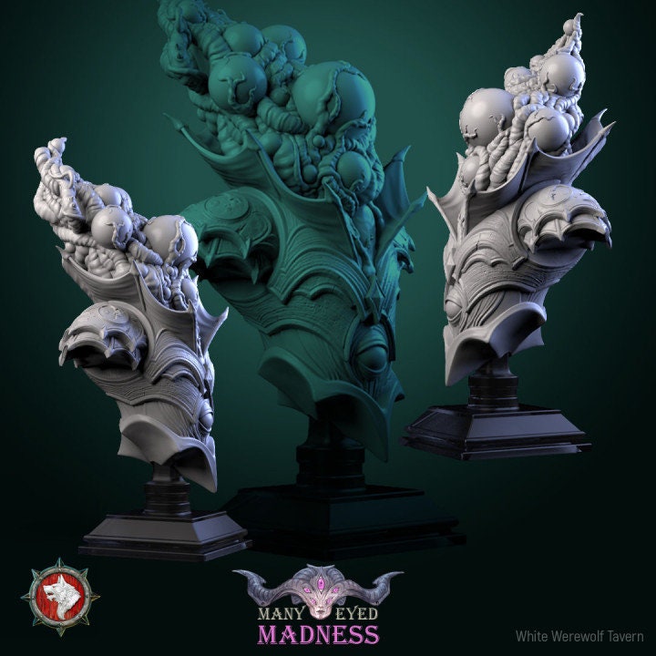 Many Eyed Executioner - Monster Bust