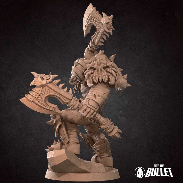 Orc Warrior - Unpainted Miniature