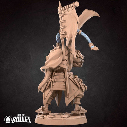 Orc Blademaster - Unpainted Miniature