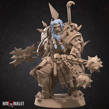 Hero Barbarian - Modular Miniature - Unpainted Miniature