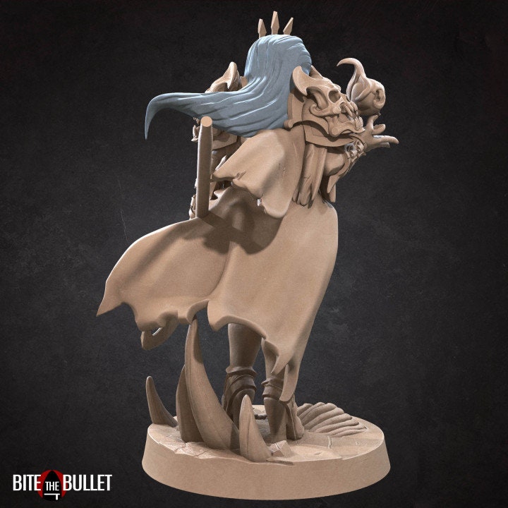 Hero Necromancer - Human Necromancer - Unpainted Miniature