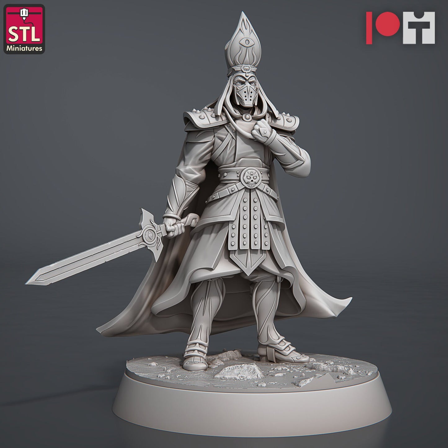 High Inquisitor - Pose A - Unpainted Miniature