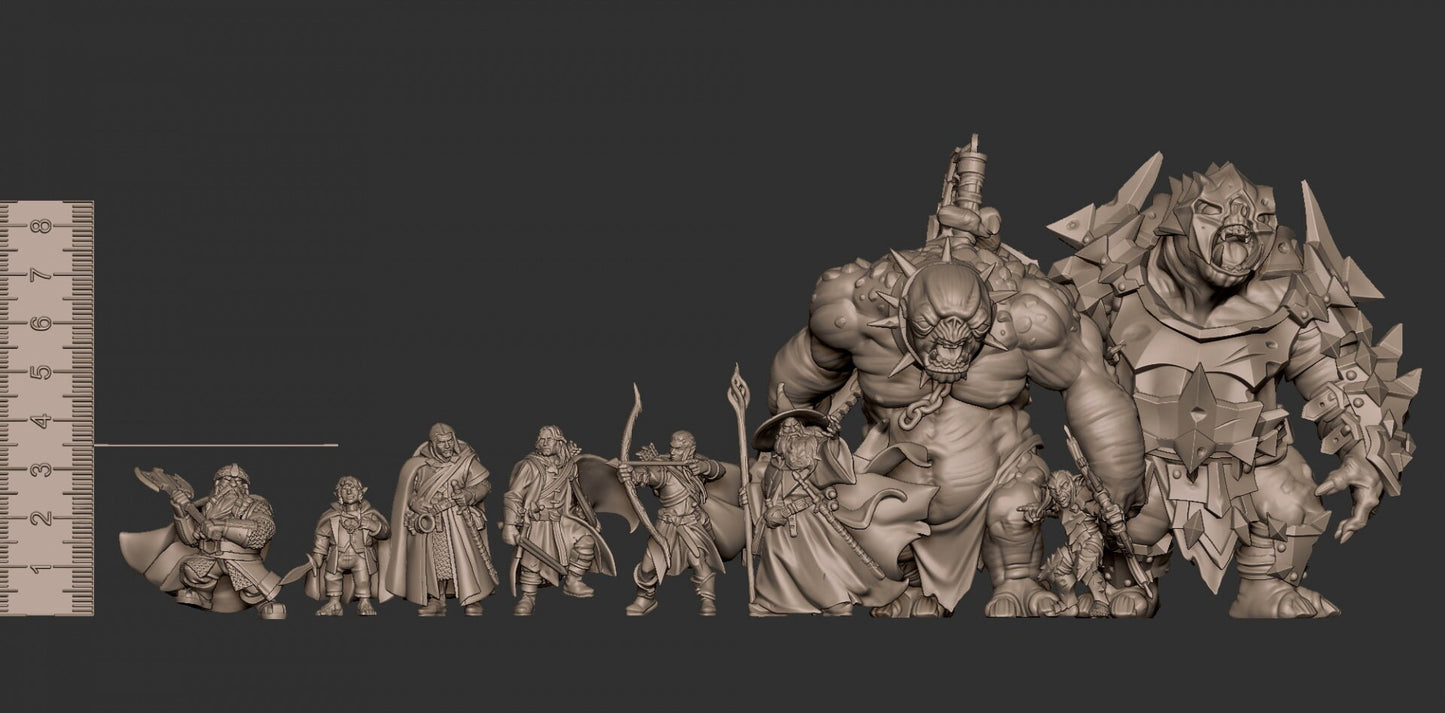 Battle Troll - Unpainted Miniature