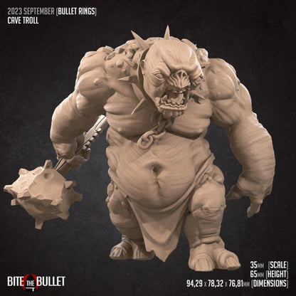 Cave Troll - Unpainted Miniature