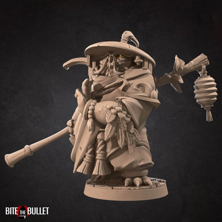 Owlfolk Monk - Unpainted Miniature