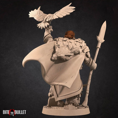 Hero Druid - Unpainted Miniature