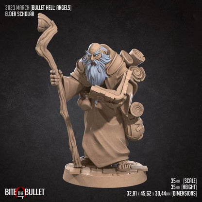 Elder Scholar - Unpainted Miniature