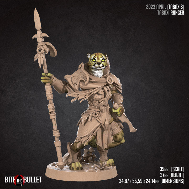 Tabaxi Ranger - Unpainted Miniature