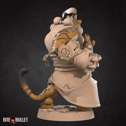 Tabaxi Monk - Unpainted Miniature