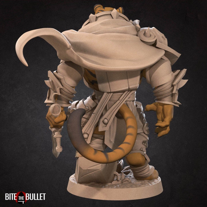 Tabaxi Paladin - Unpainted Miniature