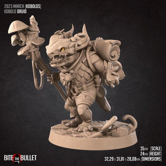 Kobold Druid - Unpainted Miniature