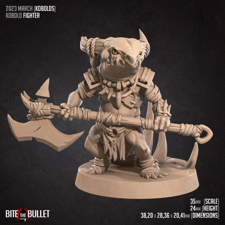 Kobold Fighter - Unpainted Miniature