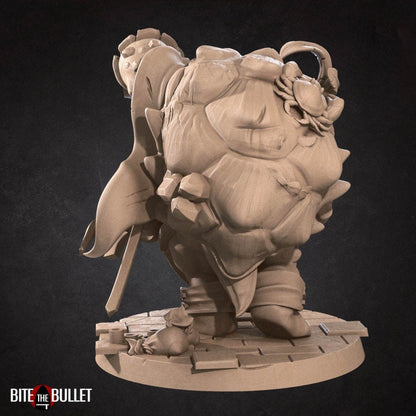 Turtle Bard - Unpainted Miniature