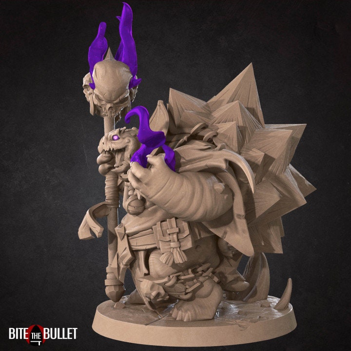 Turtle Warlock - Unpainted Miniature