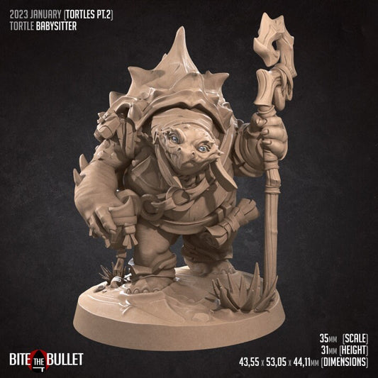 Turtle Elder - Unpainted Miniature