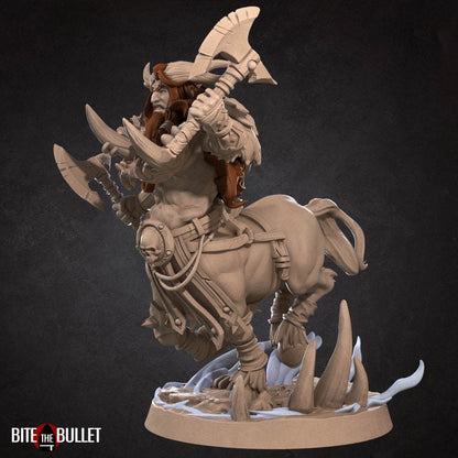 Centaur Barbarian - Unpainted Miniature