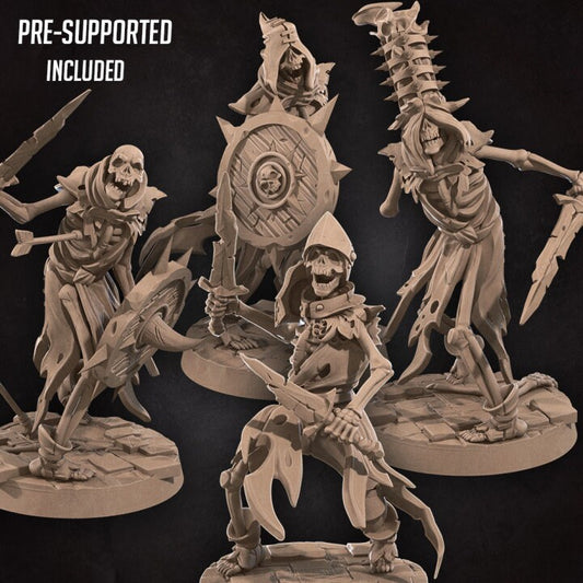 Catacombs Skeletons - Unpainted Miniature