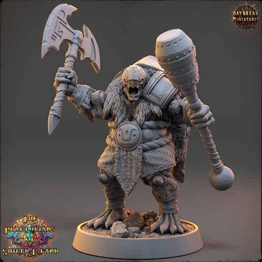 Bazo - The Praetorians of Shield Island - Unpainted Miniature