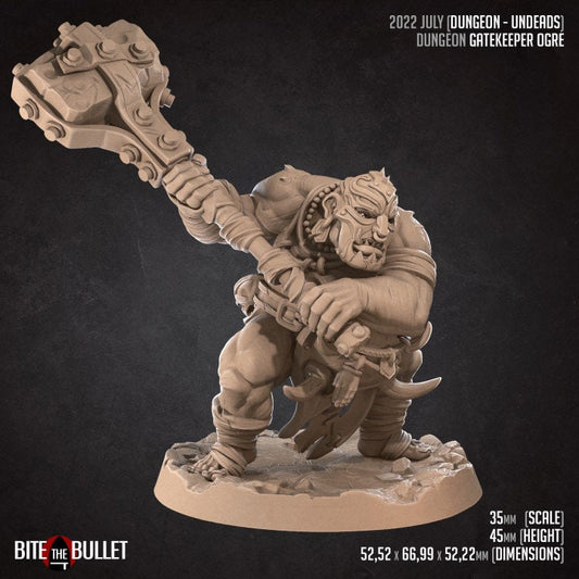 Ogre Gatekeeper - Unpainted Miniature