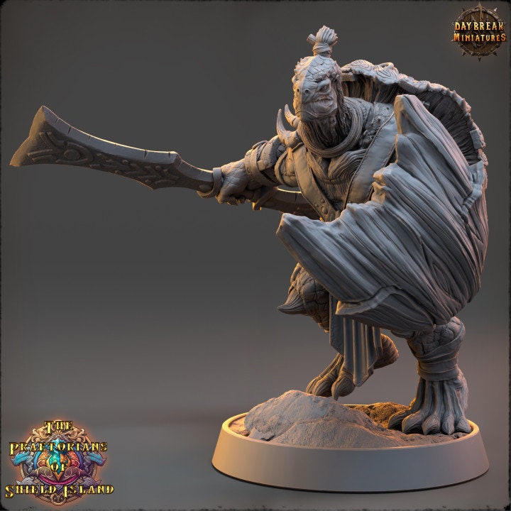 Bidbal - The Praetorians of Shield Island - Unpainted Miniature