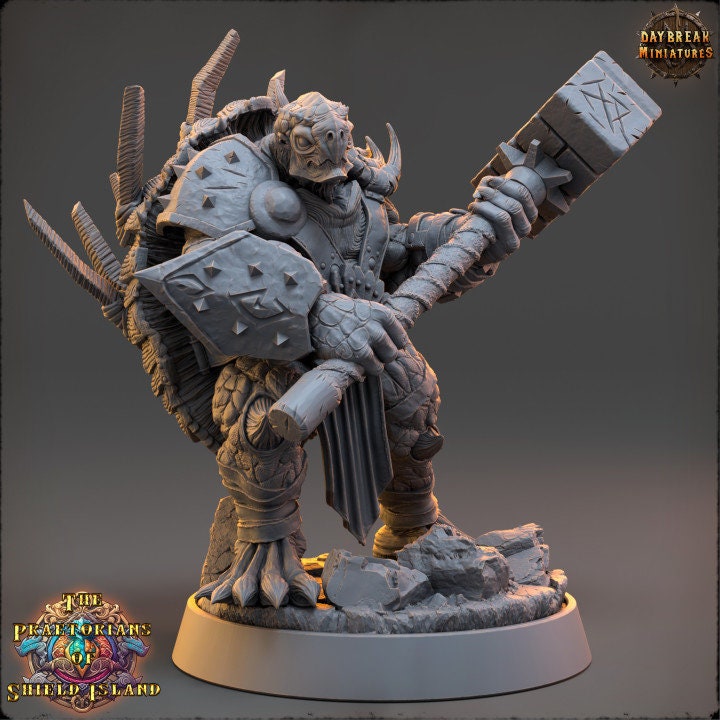 Mannyg - The Praetorians of Shield Island - Unpainted Miniature