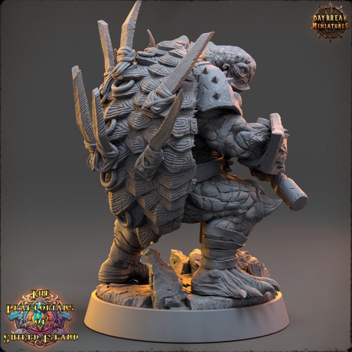 Mannyg - The Praetorians of Shield Island - Unpainted Miniature