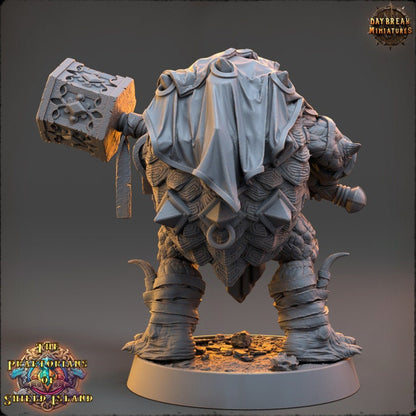 Topo - The Praetorians of Shield Island - Unpainted Miniature