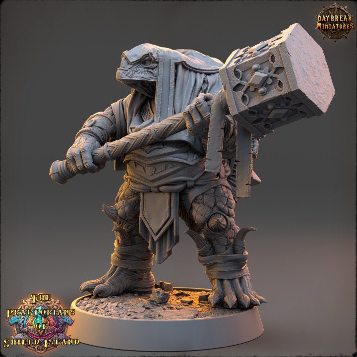 Topo - The Praetorians of Shield Island - Unpainted Miniature