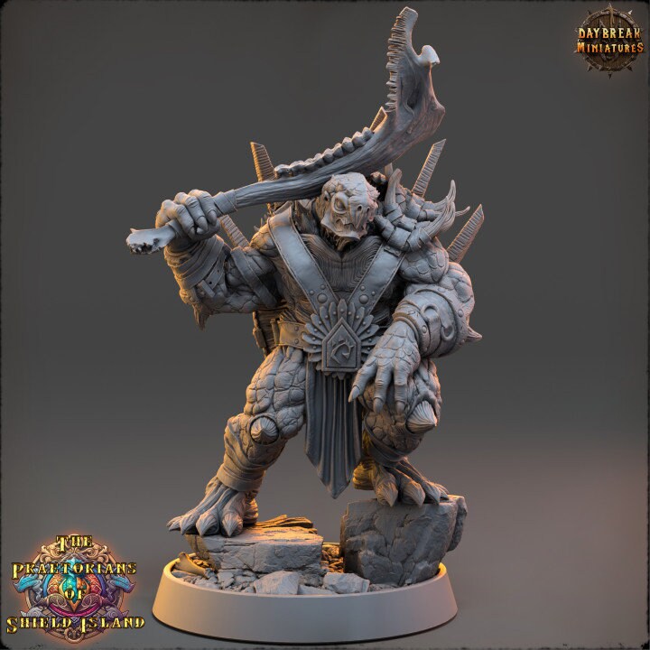 Zannag - The Praetorians of Shield Island - Unpainted Miniature