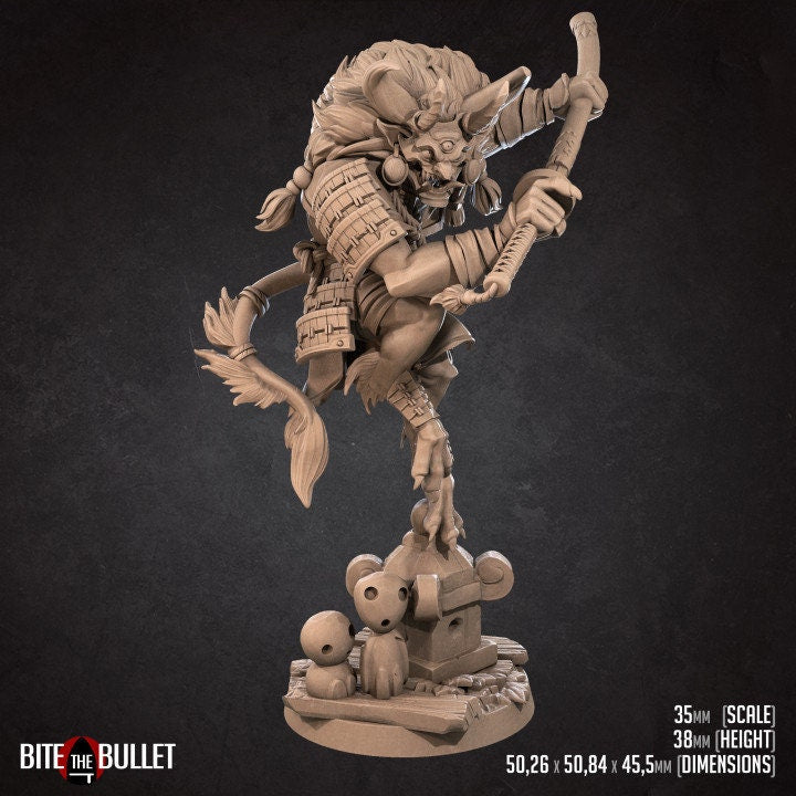 Oni Samurai - Unpainted Miniature