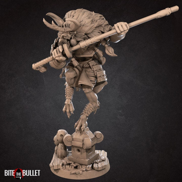 Oni Samurai - Unpainted Miniature