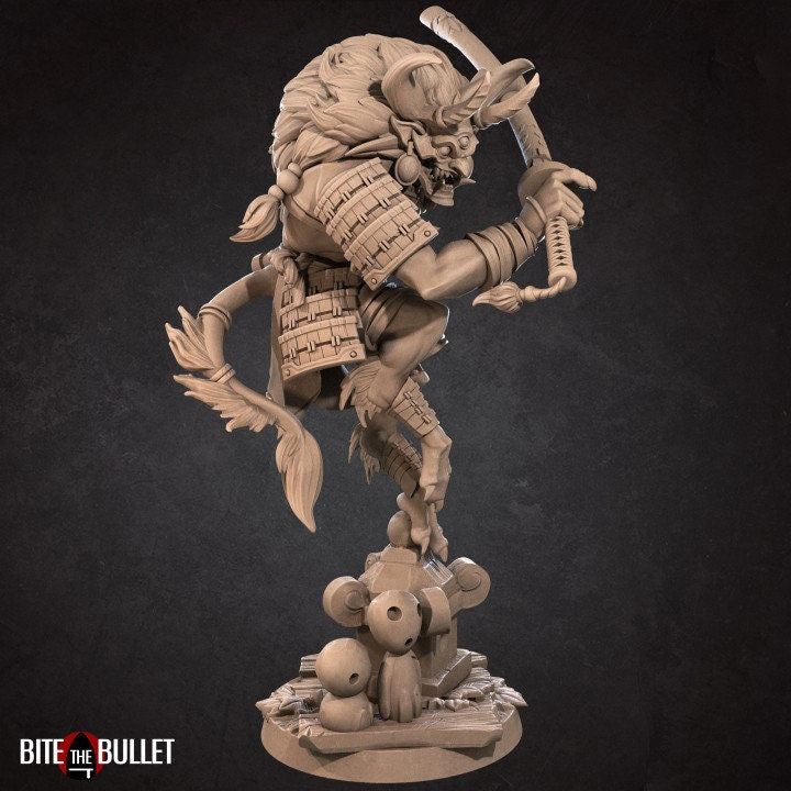 Oni Samurai - Unpainted Miniature