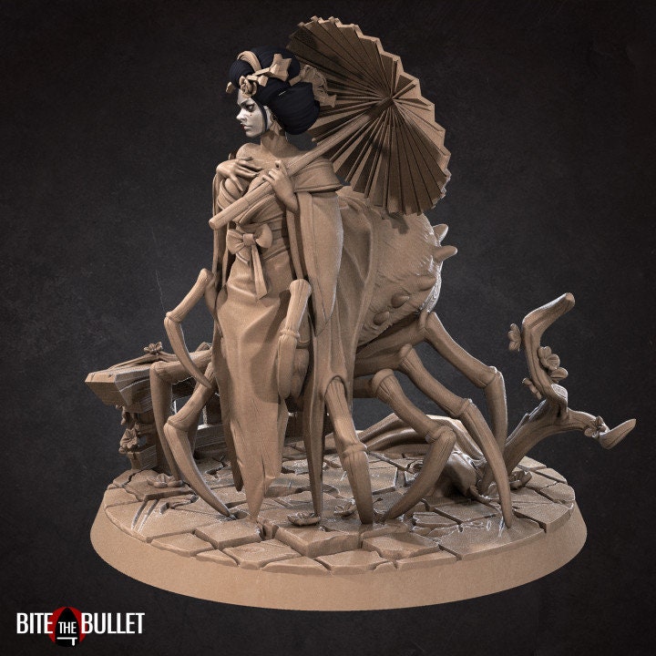 Geisha Drider - Unpainted Miniature