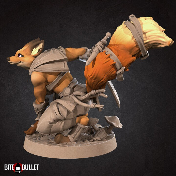 Foxfolk Rogue - Unpainted Miniature