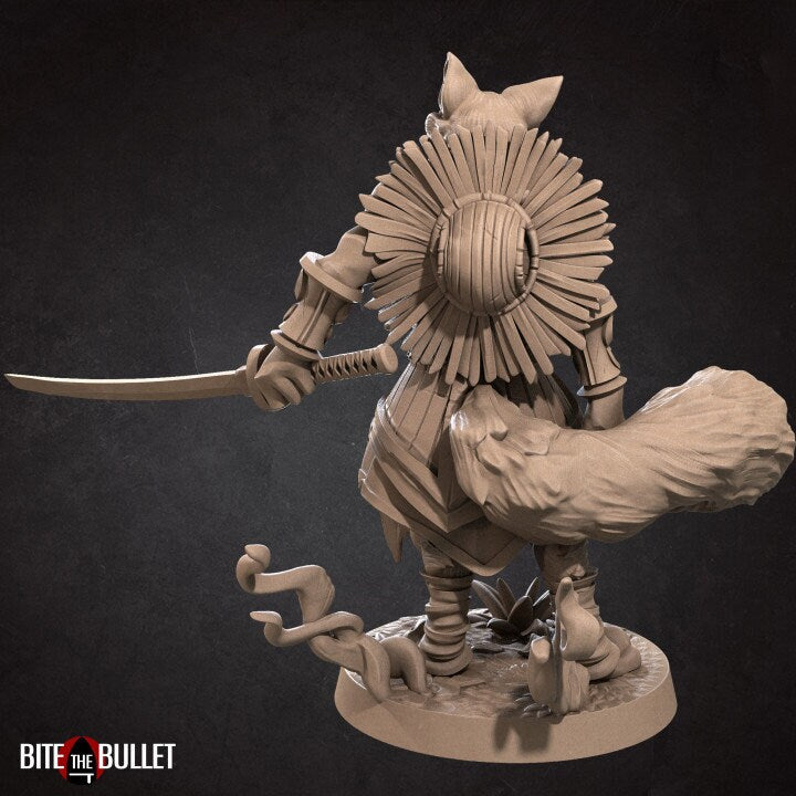 Foxfolk Monk - Unpainted Miniature