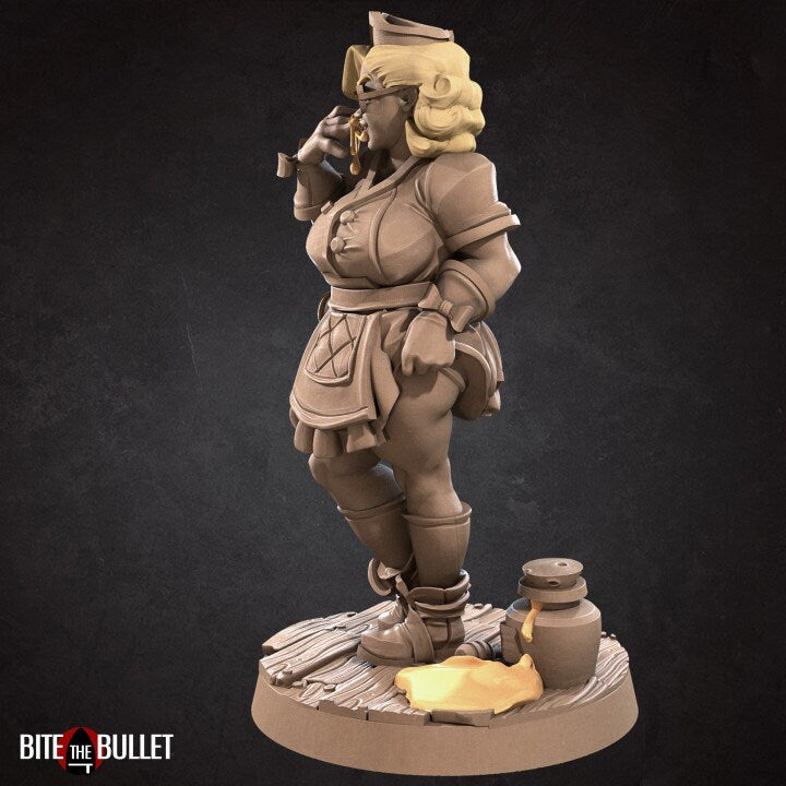 Rocio Honeypot - Baker Miniature - Pinup - Unpainted Miniature