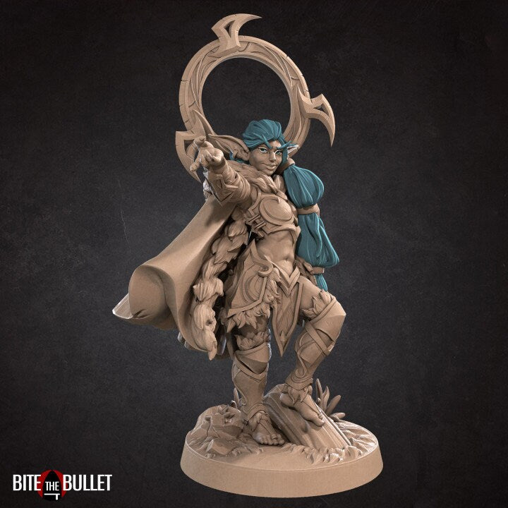 Eve, Elf Rogue - Unpainted Miniature