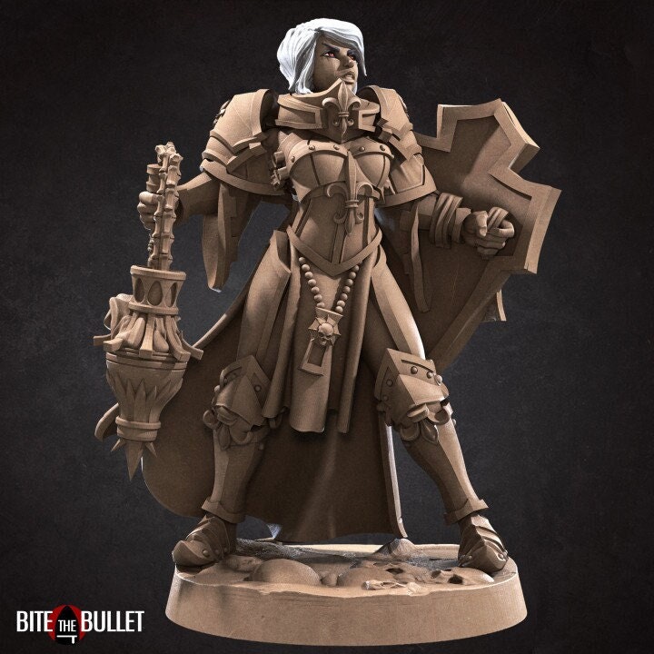 Diana, the War Sister Purifier - Unpainted Miniature