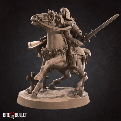 War Sister Light Cavalry - Unpainted Miniature