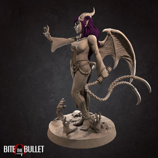 Scarlet, the Succubus - Pinup - Unpainted Miniature