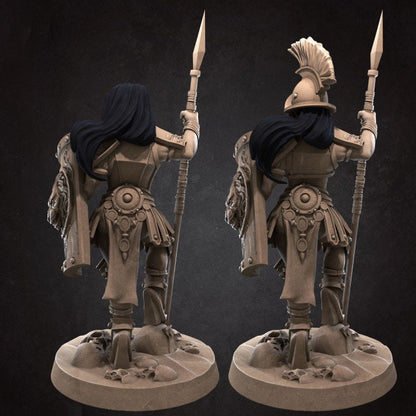 Kalista the Gladiator - Pinup - Unpainted Miniature