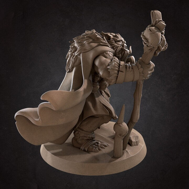 Bugbear Shaman - Unpainted Miniature