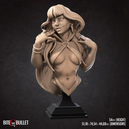 Dawn, Lady of Shadows - 2 Options - Female Vampire Bust