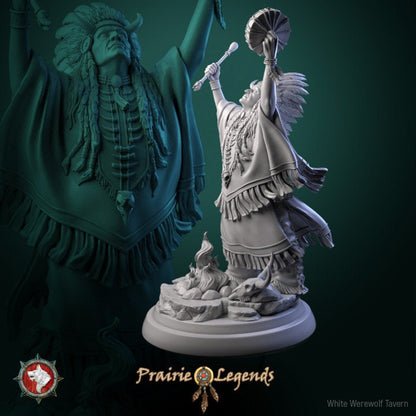 Native Shaman - Unpainted Miniature