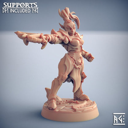 Ashen Alfar Inquisitor - Pose D - Unpainted Miniature